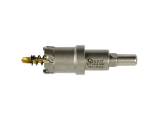 GEKO Otwornica widiowa - koronka do metalu 25mm z wiertłem tytanowym (100) G39684