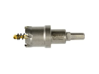 GEKO Otwornica widiowa - koronka do metalu 30mm z wiertłem tytanowym (100) G39685