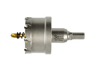 GEKO Otwornica widiowa - koronka do metalu 50mm z wiertłem tytanowym (60) G39689