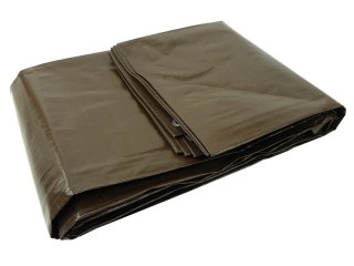 GEKO Plandeka 2x3m extra gruba/brązowa 200G (12) G70705