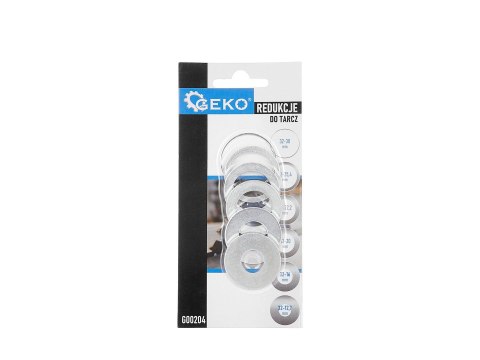 GEKO Redukcje do tarcz 6szt. (32-30;32-25,4;32-22,2;32-20;32-16;32-12,7)(500) G00204