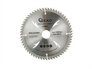 GEKO Tarcza do drewna 200x32x60T(otwory)(50) G78051