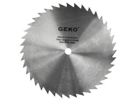 GEKO Tarcza do drewna 500x32x40T*4 (gruba) b/w (5/10) G00073