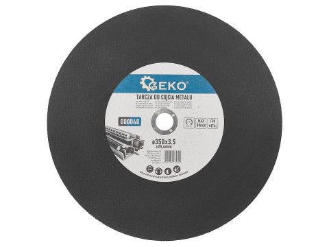 GEKO Tarcza do metalu 350x3.5x25,4 (25) G00040