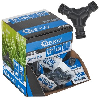 GEKO Trójnik do szybkozłączy SKY-LINE - kartonik wystawowy (30/240) G72950A