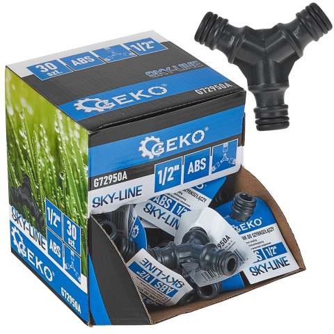 GEKO Trójnik do szybkozłączy SKY-LINE - kartonik wystawowy (30/240) G72950A