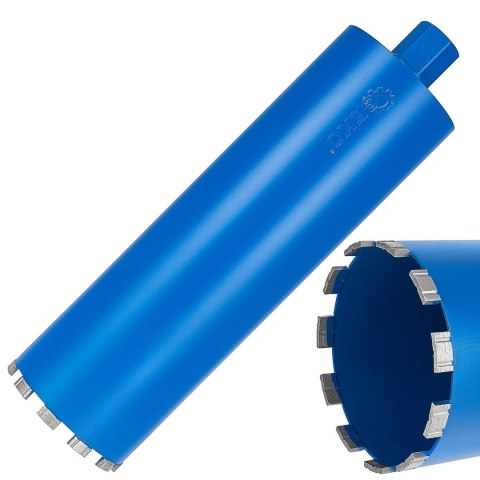 GEKO Wiertło diamentowe koronowe do wiertnicy na sucho i mokro 132x10x450mm 11T 1.1/4" (5) G65217