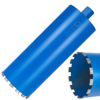 GEKO Wiertło diamentowe koronowe do wiertnicy na sucho i mokro 162x10x450mm 14T 1.1/4" (2) G65219