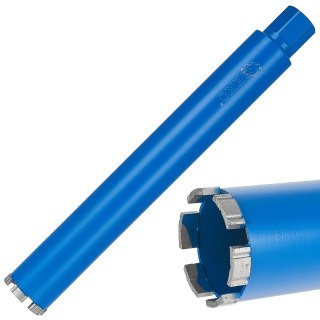 GEKO Wiertło diamentowe koronowe do wiertnicy na sucho i mokro 62x10x450mm 6T 1.1/4" (10) G65211