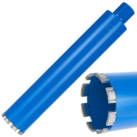 GEKO Wiertło diamentowe koronowe do wiertnicy na sucho i mokro 82x10x450mm 8T 1.1/4" (10) G65213