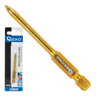 GEKO Wiertło do szkła i ceramiki HEX 5mm (500) G39701E