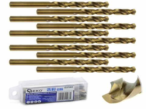 GEKO Wiertło kobaltowe HSS do metalu 6,5 mm (10/440) G37065