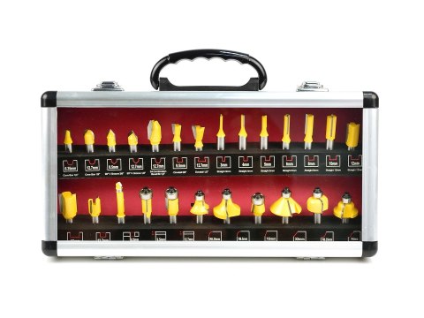 GEKO Zestaw frezów do drewna 25el. (10) G01203