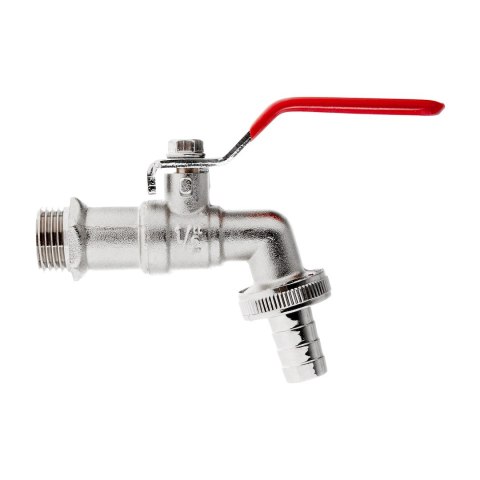 GEKO Zestaw - kran 1/2" z wyjściem na GZ 3/4" + wtyk na wąż 1/2" - mauser (50) G70187