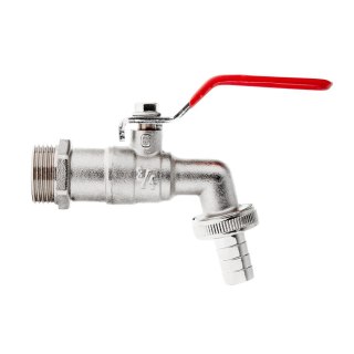 GEKO Zestaw - kran 3/4" z wyjściem na GZ 1" + wtyk na wąż 3/4" - mauser (50) G70189