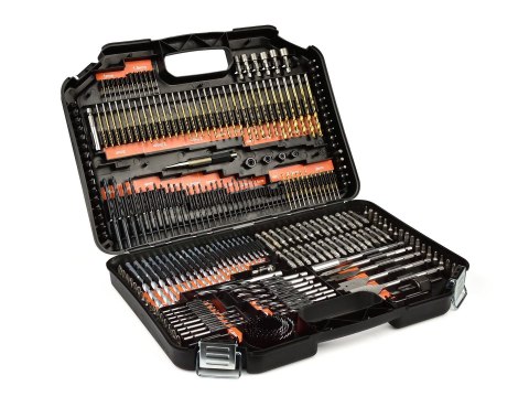 GEKO Zestaw wierteł nasadek bitów otwornic HSS 246el.(5) G38112