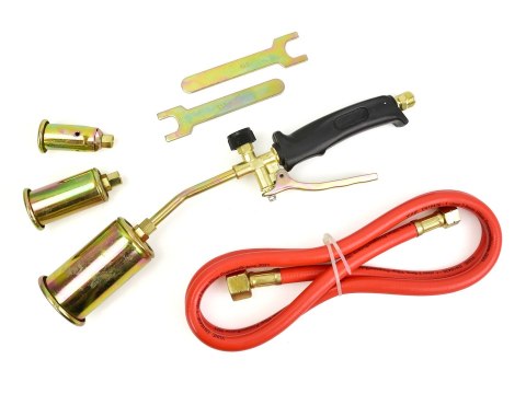 GEKO Dekarski palnik gazowy z 3-ma końc.25/35/50mm - blister(10) G20001