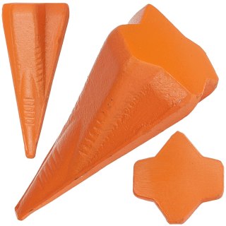 GEKO Klin poczwórny do rozłupywania drewna 1,8kg stalowy (10) G72206