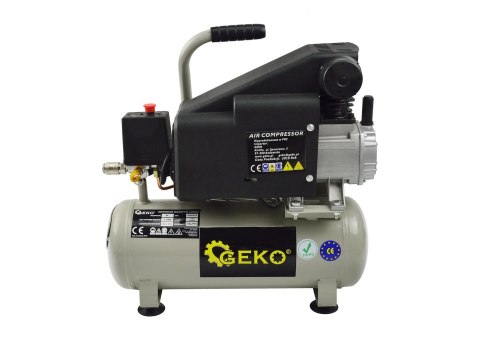 GEKO Kompresor olejowy 8L /mobilny/ (1) G80316