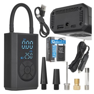 GEKO Kompresor rowerowy/samochodowy 4000mAh 84W (30) G01263