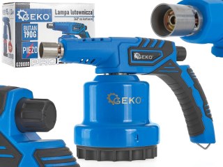 GEKO Lampa lutownicza z piezo 360 stopni na kartusze 190g metal PROFI (12) G20080