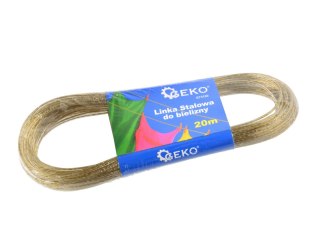 GEKO Linka stalowa do bielizny 2mm x 20m (48) G73190