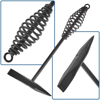 GEKO Młotek spawalniczy z rękojeścią sprężynową 300g (50) G72237