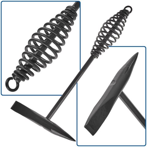 GEKO Młotek spawalniczy z rękojeścią sprężynową 300g (50) G72237