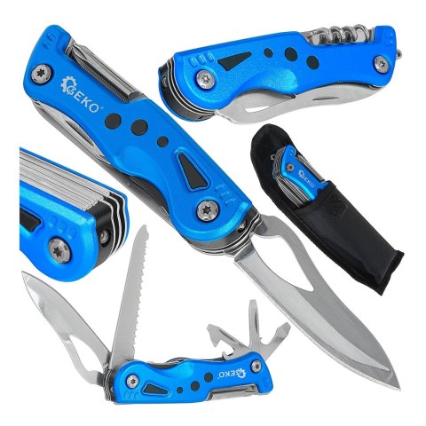 GEKO Multitool wielofunkcyjny SPARK BLACK SURVIVAL SERIES (40) G01904