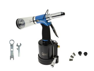 GEKO Nitownica pneumatyczna z automatycznym zasysem nitów 2,4-6,4mm (10) G01347