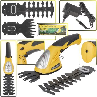 GEKO Nożyce akumulatorowe do trawy/krzewów 7.2V 120mm (4) G83012