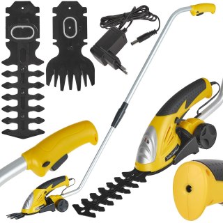 GEKO Nożyce akumulatorowe do trawy/krzewów 7.2V z rączką (2) G83014