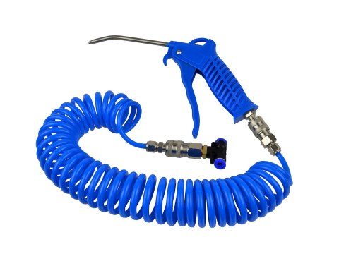 GEKO Pistolet do przedmuchiwania z trójnikiem+wąż pneum(25) G01165