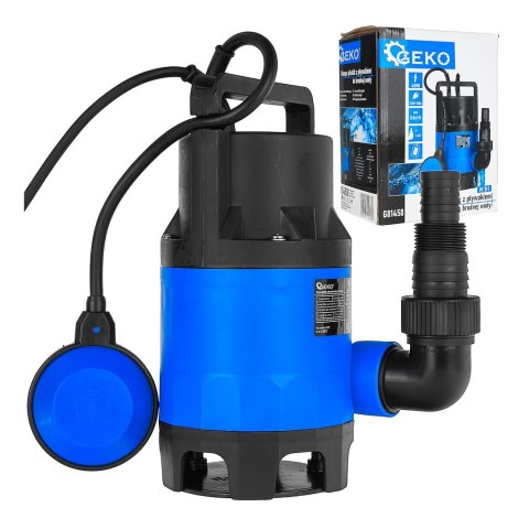 GEKO Pompa plastik MINI z pływakiem do brudnej wody (4) G81458