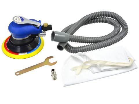 GEKO Szlifierka pneumatyczna 150mm /odpył własny/(12) G03140