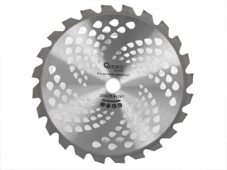 GEKO Tarcza z widią do podkaszarki spalinowej 255x25,4mmx24T (50) G78180