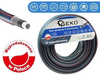 GEKO Wąż ogrodowy 4 Warstwowy 3/4" 30m GEKO NEW (60) G73787