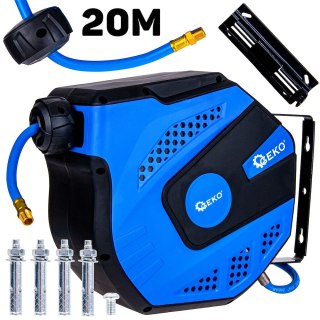 GEKO Wąż pneumatyczny na zwijaku 20m 8x12mm (2) G03192