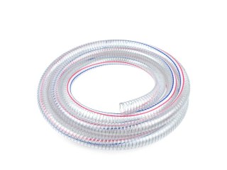 GEKO Wąż ssawny 1 cal 1'' 25 mm - wzmacniany drutem 5m (1) G70040