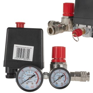 GEKO Wyłącznik ciśnieniowy presostat reduktor z 2 zegarami typ 2 (50) G80318