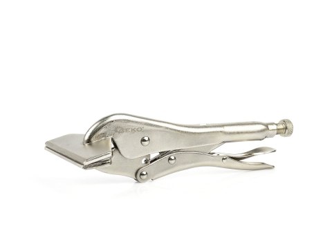 GEKO Zaciskowe szczypce spawalnicze 250mm płaskie (20) G10229