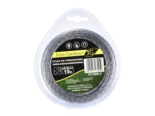 GEKO Żyłka do podkaszarki zbrojona(karbowana) 2,0mmx15m (10/120) G73968-2