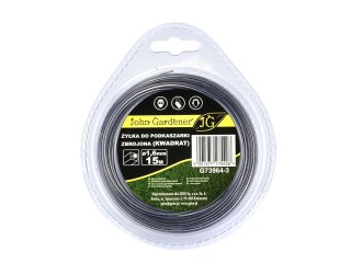 GEKO Żyłka do podkaszarki zbrojona(kwadrat) 1,6mmx15m (10/120) G73964-3