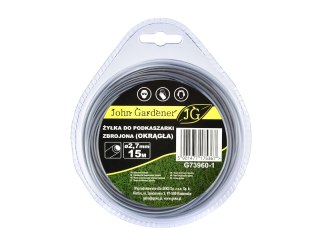GEKO Żyłka do podkaszarki zbrojona(okrągła) 2,7mmx15m (10/80) G73960-1