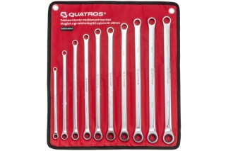 Quatros Zestaw kluczy oczkowych bardzo długich 8-19 mm 10szt. QS50465A