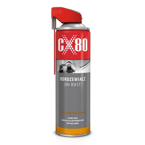 CX80 Szybkodziałający odrdzewiacz penetrujący ON RUST DUO-SPRAY 500 ml 60217