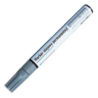 GEKO Marker olejowy permanentny srebrny G29018