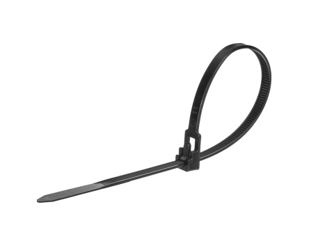 Geko Opaski zaciskowe trytki wielokrotnego użytku 4.8x200mm 100szt G17240
