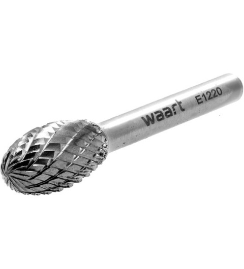 Waart Frez trzpieniowy do metalu pilnik wykonany z węglika, typ E1220 W25M046