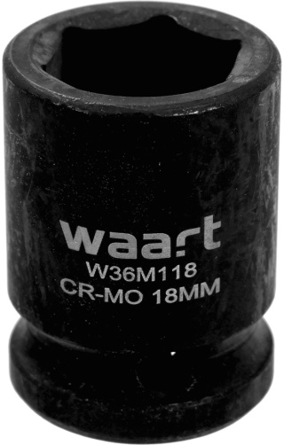 Waart Nasadka udarowa sześciokątna 1/2", 18 x 38 mm W36M118